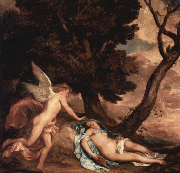 Anthony Van Dyck Amor and Psyche,